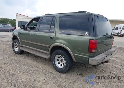 2000 Ford Expedition Eddie Bauer из США, поврежденный, VIN 1FMFU18L5YLC21389
